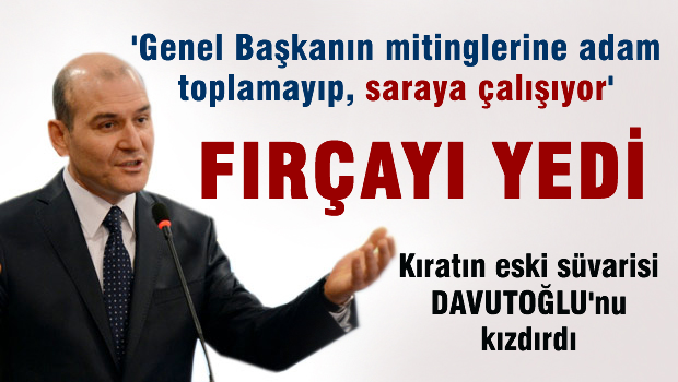 Davutoğlu'ndan Soylu'ya seçim meydanı fırçası