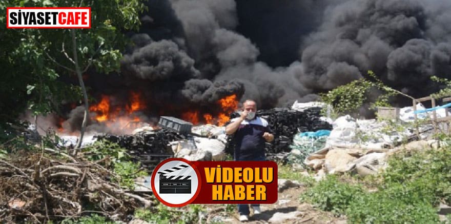 Bursa’da atık tesisinde yangın: 10 kişi hastanede!