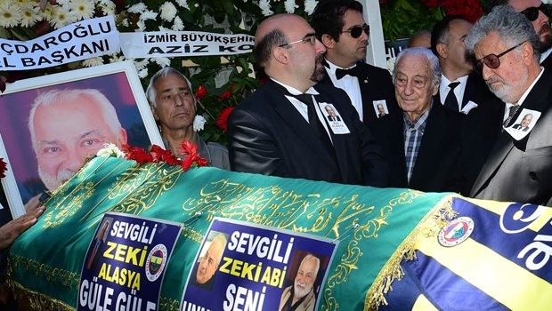 Zeki Alasya son yolculuğuna uğurlandı