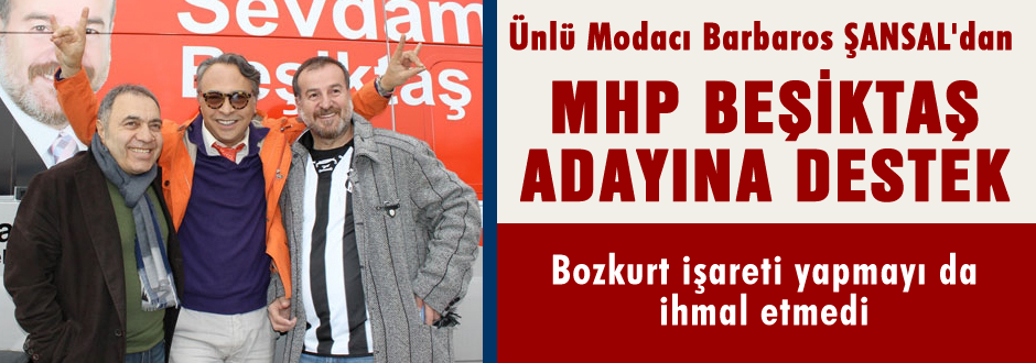 MHP Beşiktaş'ta renkli görüntüler