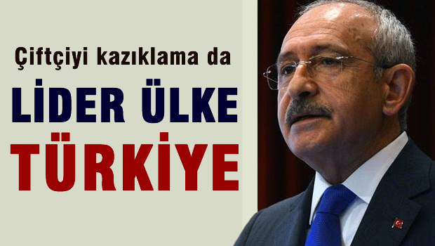 Türkiye çiftçiyi kazıklama da LİDER ÜLKE oldu