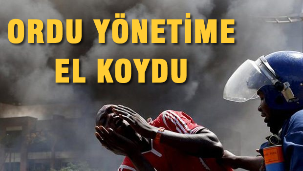 O Ülkede ordu yönetime el koydu