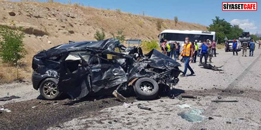 Tunceli'de feci kaza! Havalimanına yolcu taşıyan midibüs devrildi! Ölü ve yaralılar var