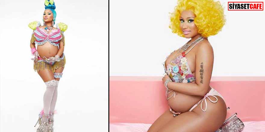 Ünlü şarkıcı Nicki Minaj hamile olduğunu bu pozlarla duyurdu