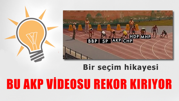 Bu AKP videosu paylaşım rekoru kırıyor
