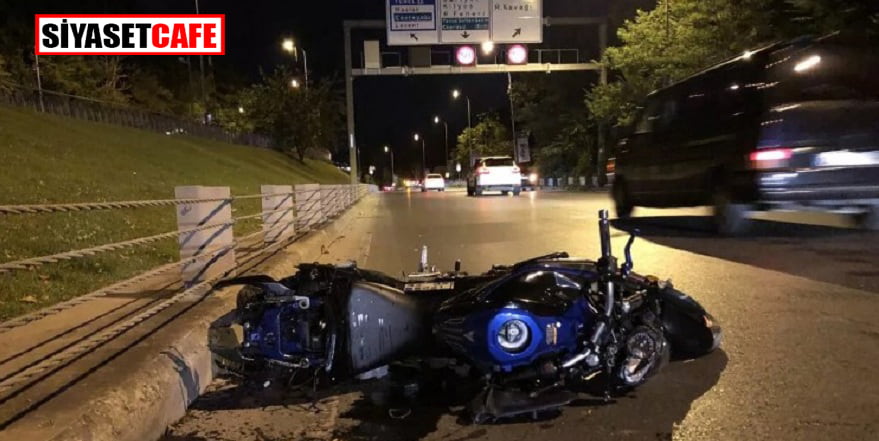 Sarıyer'de motosiklet kazası: 2 ölü!