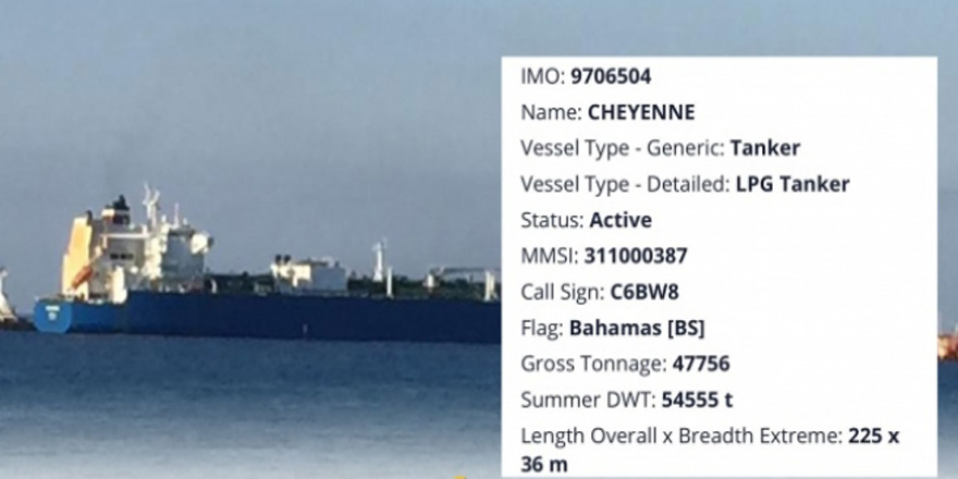 Alanya'da dev tanker CHEYENNE çevrecileri ayaklandırdı