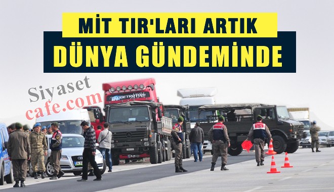 Reuters MİT TIR'larını Dünyaya Böyle Duyurdu