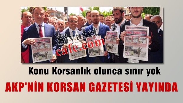 AKP 1,5 milyon adetlik korsan gazete bastırttı