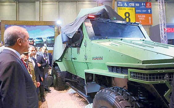 Erdoğan o aracı 'yerli' diye tanıttı,  İsrail malı çıktı