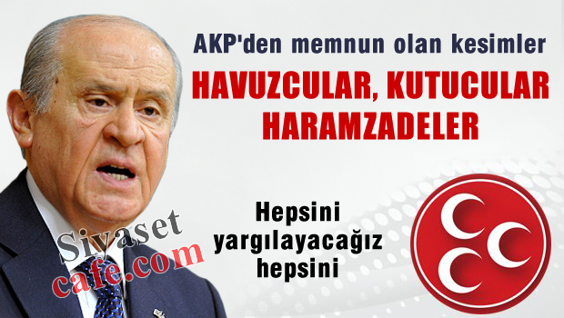Havuzcular kutucular yolsuzluk çeteleri AKP'den memnun