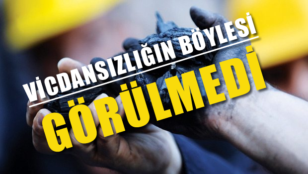 Kömür karası değil, Yüz karası 'Soma Şehit ailesini dolandırdılar'