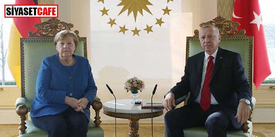 Erdoğan ve Merkel video konferans görüşmesinde Doğu Akdeniz’i ele aldı