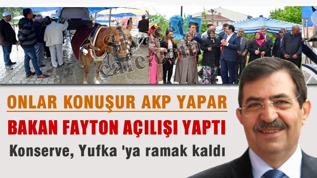 Bakan Kurdeleyi Kesti Fayton Hizmete Girdi