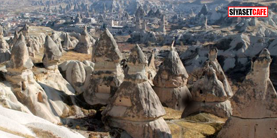Kapadokya’da pes dedirten görüntü: Kayalar oyulup 'butik otel' olarak satışa sunuldu
