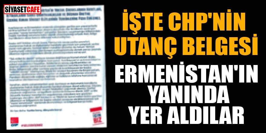 Mürteza Öztürk: İşte CHP'nin Azerbaycan ile ilgili utanç belgesi
