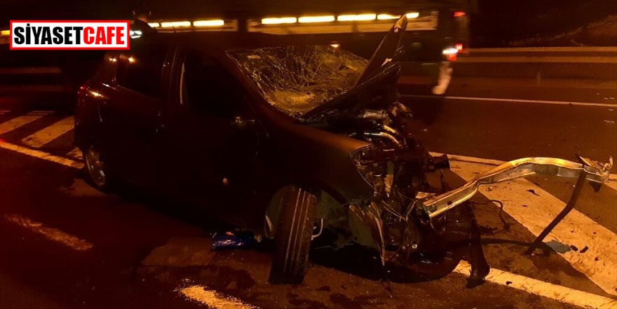 Kocaeli'de 3 otomobil birbirine girdi: 1 ölü, 4 yaralı!