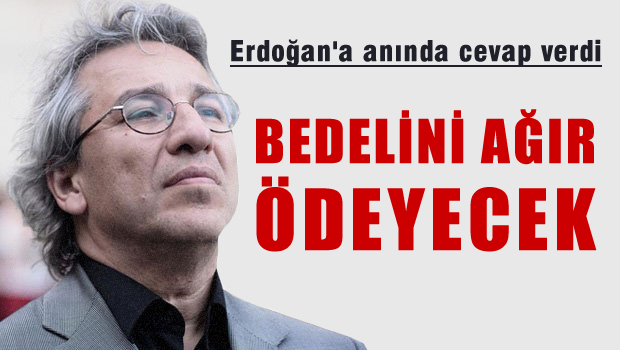 Can Dündar'dan Erdoğan'a sert cevap