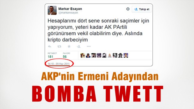 Markar Esayan'ın Bomba Tweeti