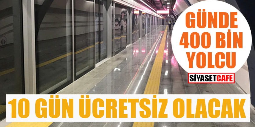 Mecidiyeköy-Mahmutbey Metro hattı açıldı
