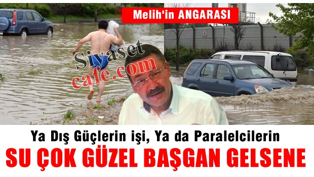 Melih'in Angarası sular altında