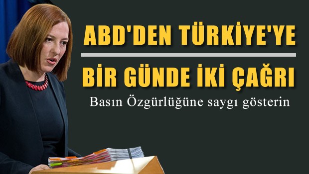 ABD'den Türkiye'ye, İki Günde İkinci Çağrı!