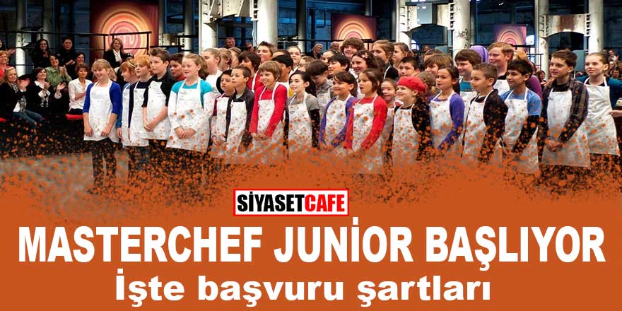 MasterChef Junior Türkiye başlıyor. İşte başvuru şartları