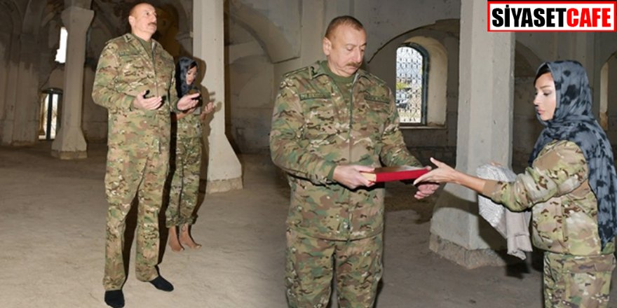 Cumhurbaşkanı Aliyev ve eşinden örnek hareket