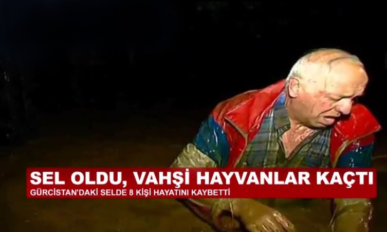 GÜRCİSTAN'I SEL VURDU!