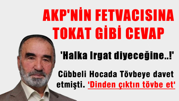 Fehmi Koru'dan Hayrettin Karaman'a tepki