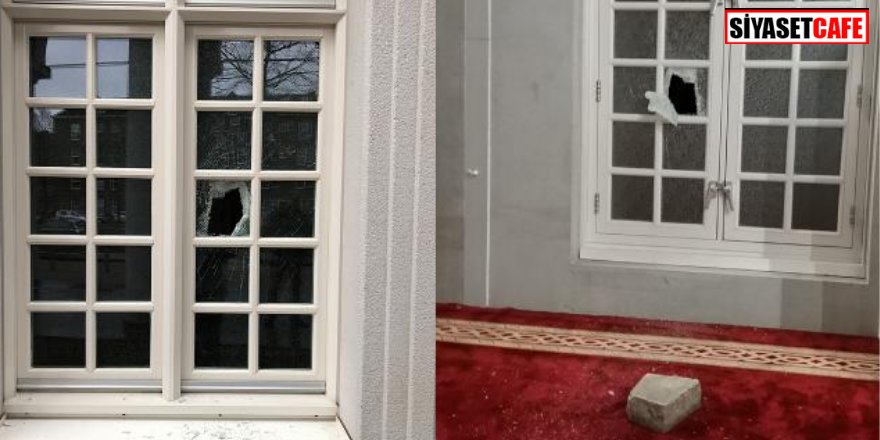 Amsterdam'da 'Ayasofya Camii'ne' taşlı saldırı
