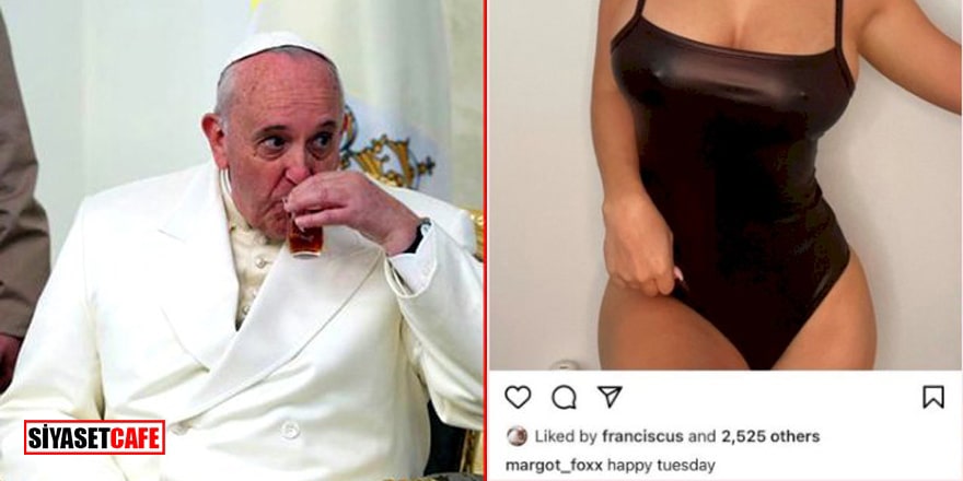 Papa Francis üstsüz modelin fotoğrafını beğendi