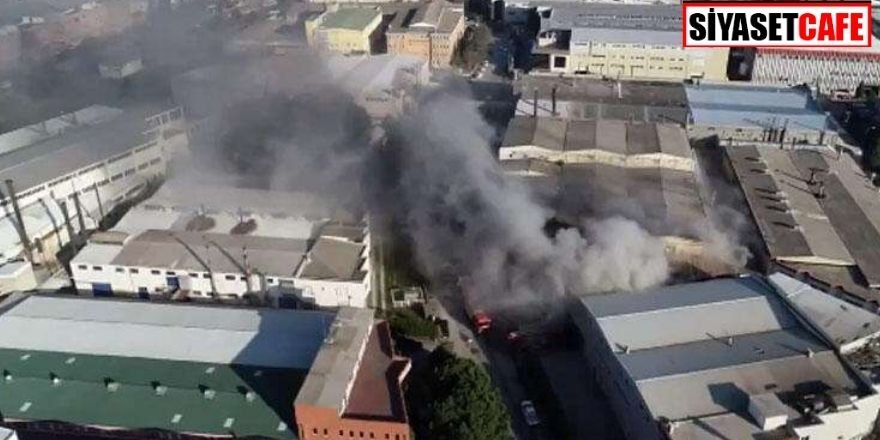 Bursa'da depoda yangın:10 itfaiye aracı müdahale etti