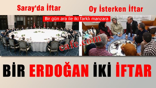 Erdoğan'dan işçi ailesine oy iftarı