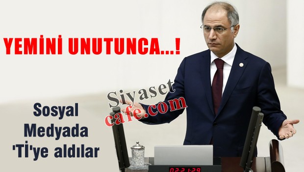 Efkan Ala yemin metnini yanlış okudu Sosyal Medya yıkıldı