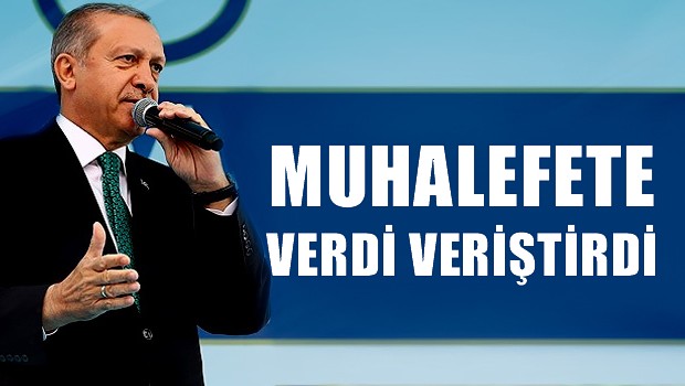 Erdoğan Muhtarları topladı, muhalefete verdi veriştirdi