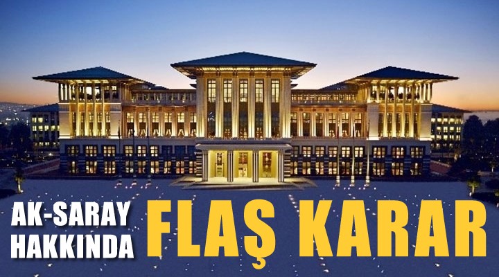Danıştay'dan  Saray arazisiyle ilgili FLAŞ karar
