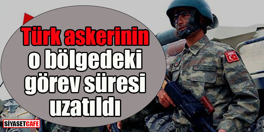 Türk askerinin Aden Körfezi'ndeki görev süresi uzatıldı