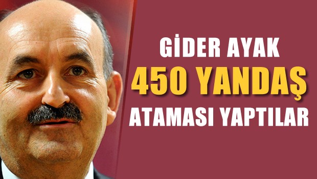 Sağlık Bakanlığı'nda giderayak 450 yandaş atama