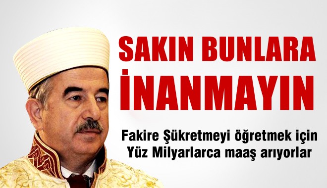 Ali Bardakoğlu: TV'de Ramazan Programı Yapanlara İtibar Etmeyin