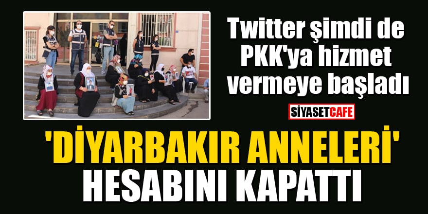 Twitter'dan tepki çeken hareket! 'Diyarbakır Anneleri' hesabını kapattı