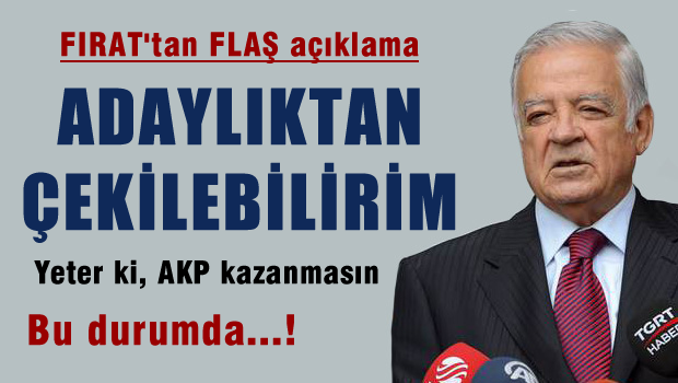 HDP adayı Fırat'tan flaş açıklama!