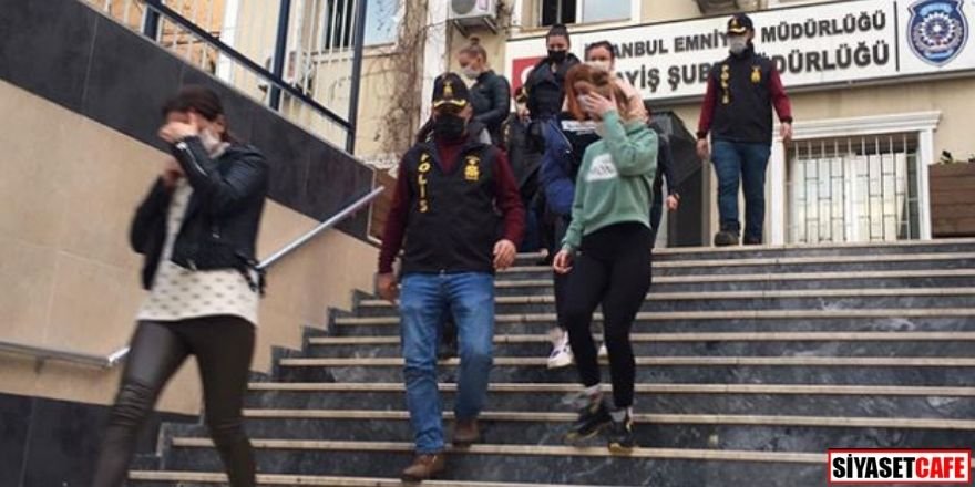 İstanbul'da fuhuş operasyonu; 27 gözaltı