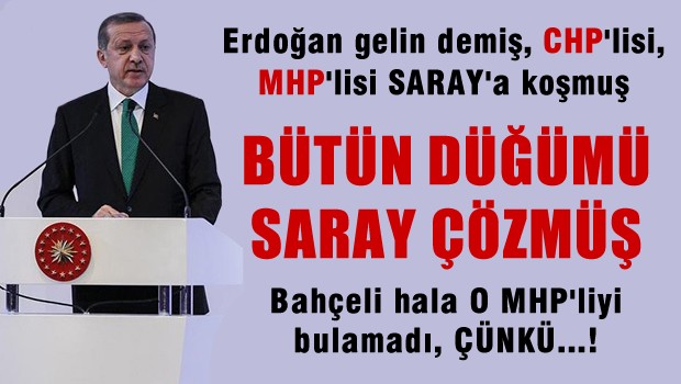 MHP'nin AKP'ye Örtülü Desteğin Şifresi Saray'daki Görüşme