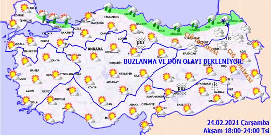 Meteoroloji o illeri uyardı
