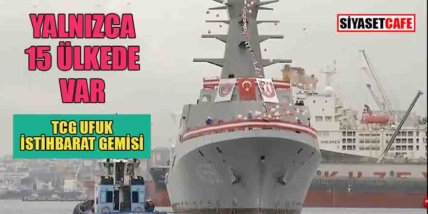Yerli istihbarat gemimiz TCG UFUK’un envantere giriş tarihi belli oldu