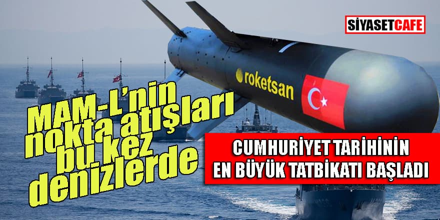 MAM-L’nin nokta atışlarını deniz savaşlarında da görebiliriz