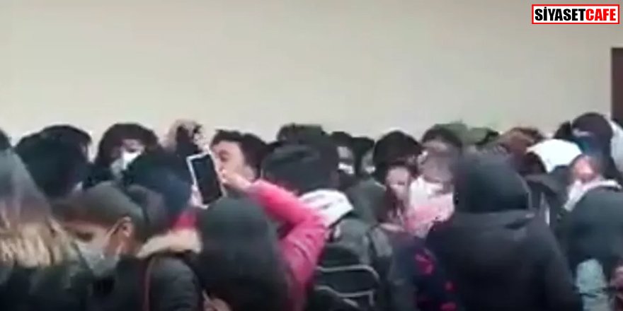 Korkuluk kırıldı: Öğrenciler 4'üncü kattan düştü