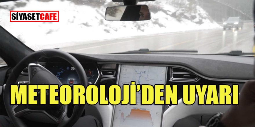 Meteoroloji'den yağmur ve kar uyarısı