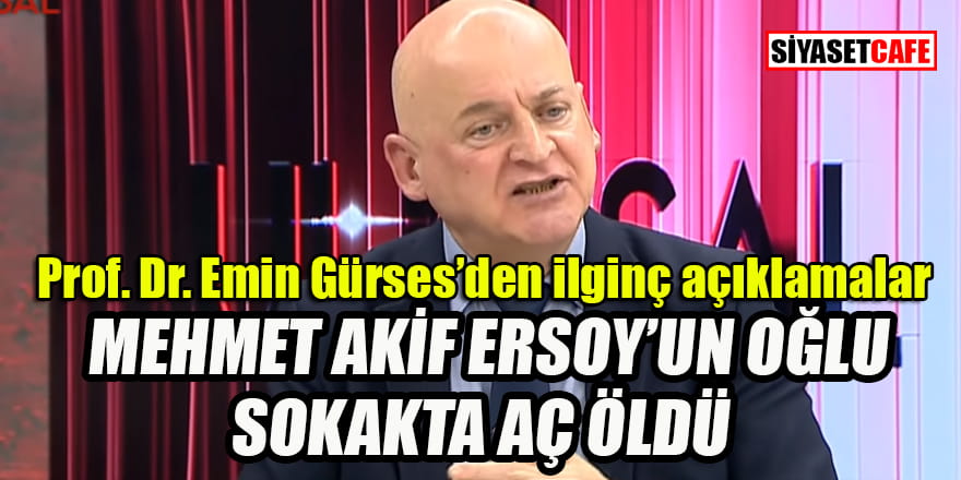 Prof. Dr. Emin Gürses: Türkiye teslim de olsa yine iyi olmayacaktır!